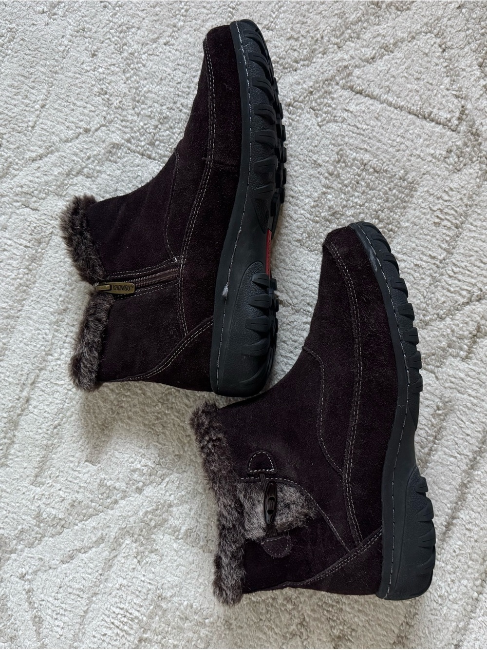 Women's Brown Khombu Boots